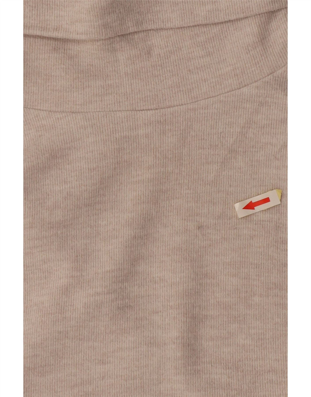 Ärmelloses Blusenoberteil mit Rollkragen für Damen von Zara, Gr. 40, Größe S, Weiß