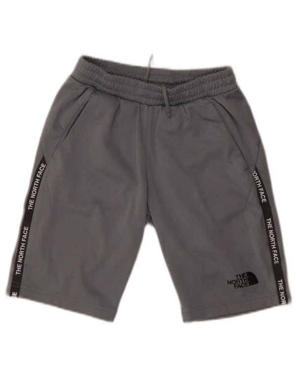 The North Face Jungen-Sportshorts mit Grafik, 11–12 Jahre, groß, graues Polyester