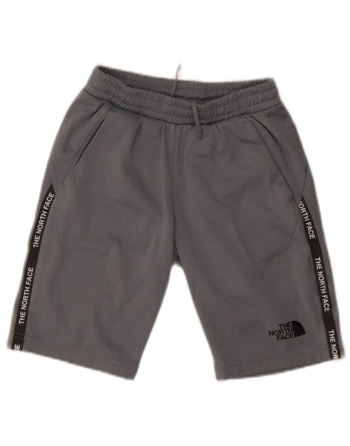 The North Face Jungen-Sportshorts mit Grafik, 11–12 Jahre, groß, graues Polyester