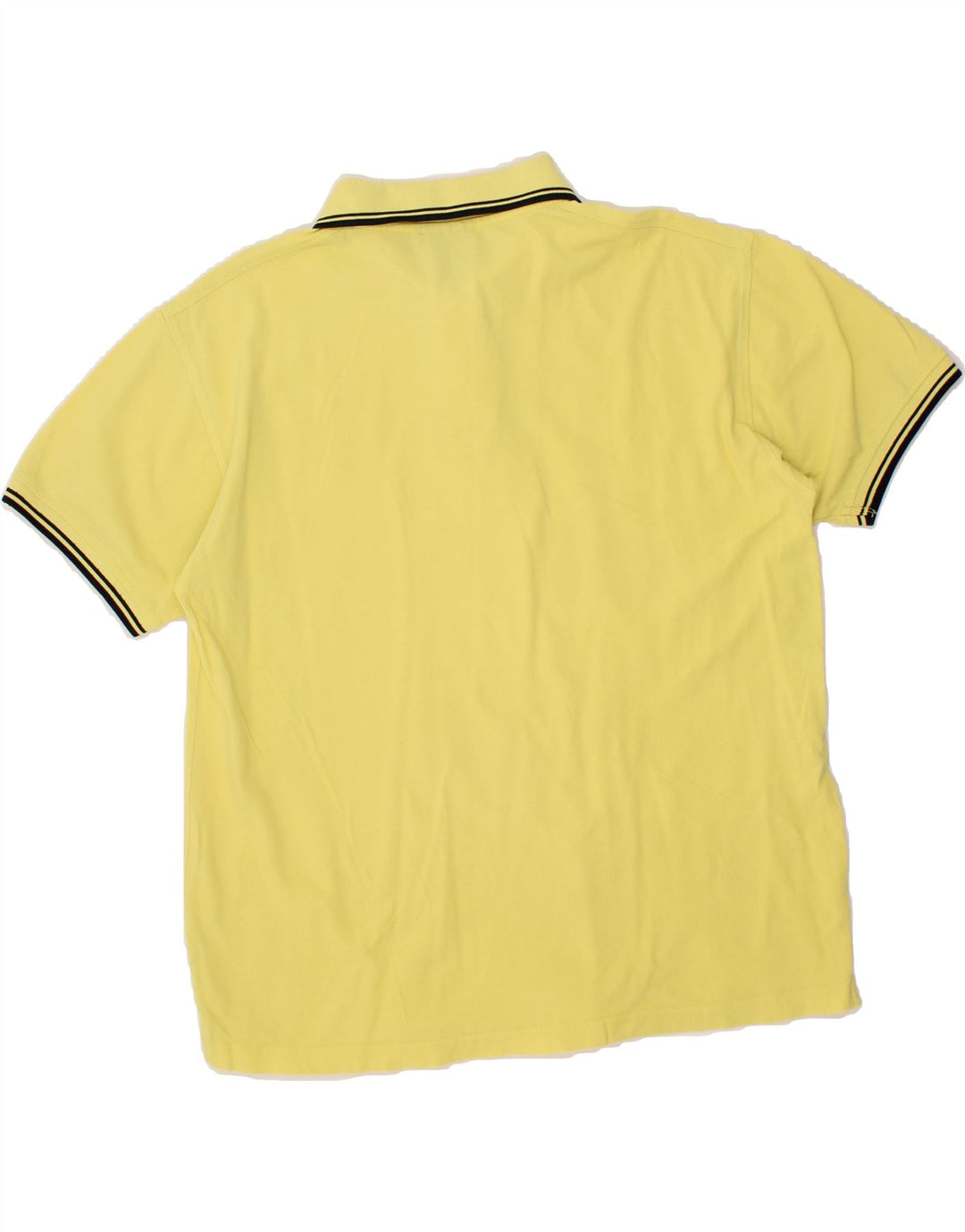 DIADORA Mens Polo Shirt XL Yellow Vintage Diadora and Second-Hand Diadora from Messina Hembry 