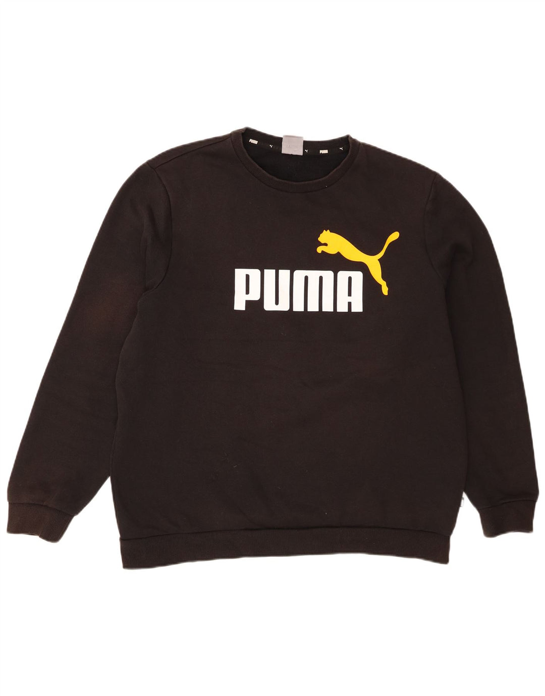 Puma Herren Graphic Sweatshirt Pullover XL Schwarz Baumwolle