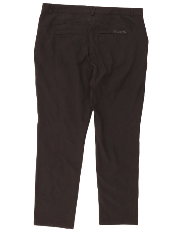 Mountain Warehouse Gerade Chino-Hose für Damen, UK 18, XL, W38, L30, Schwarz