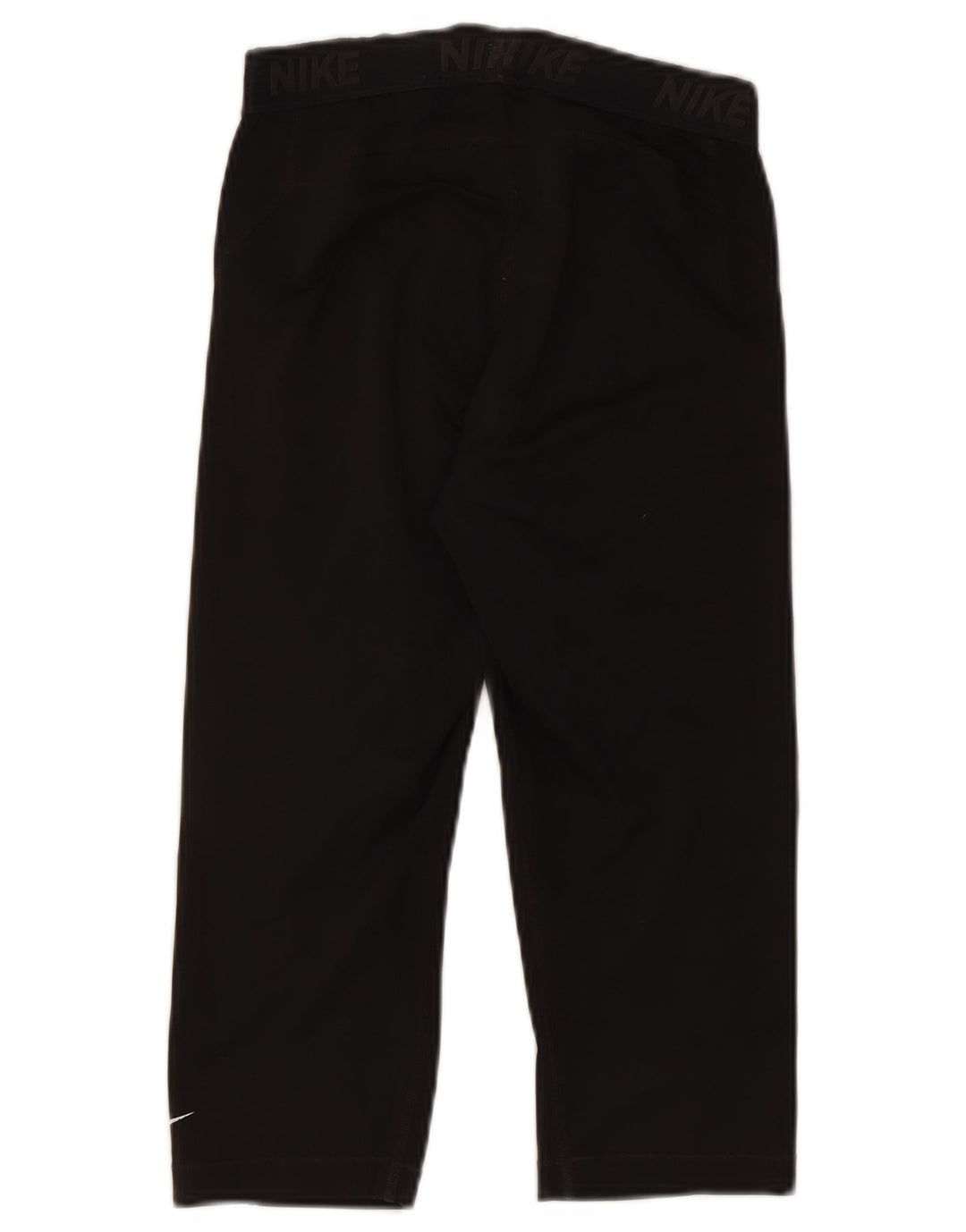 Nike Womens Graphic Capri-Leggings UK 12 Mittelschwarzes Polyester