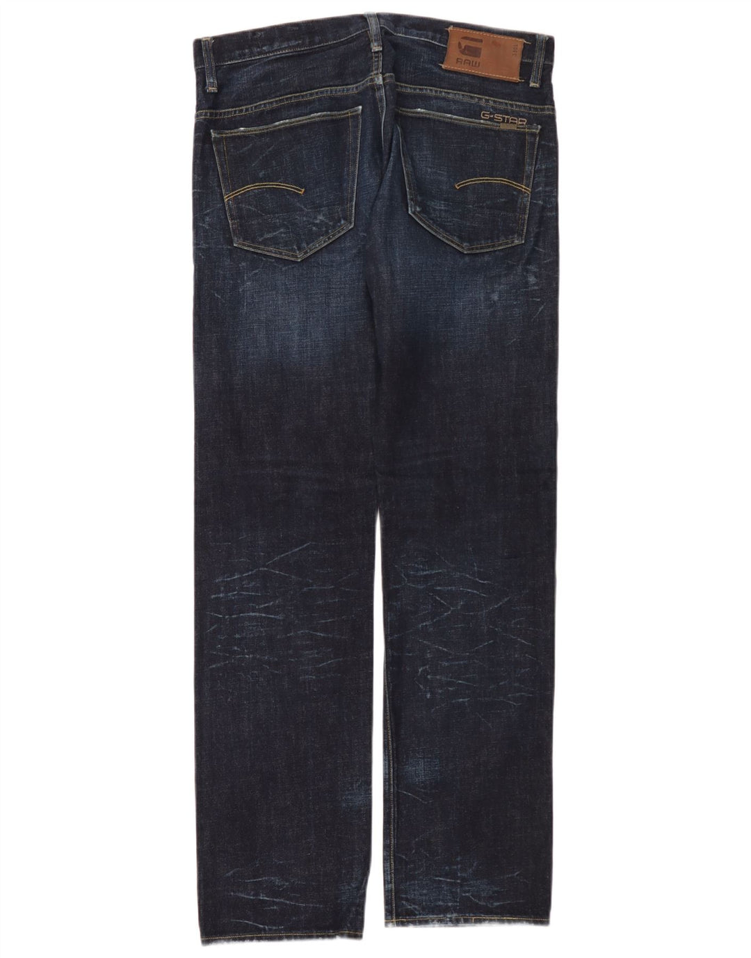 G-Star Herren 3301 Straight Jeans W34 L34 Marineblau