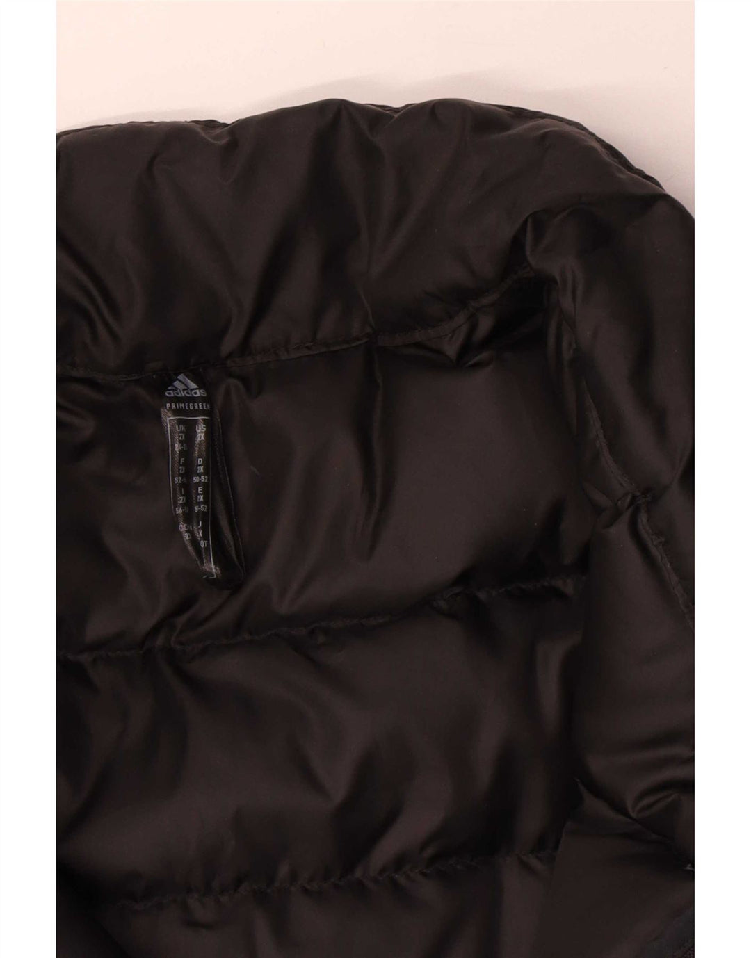 Adidas Damen Wattierte Jacke UK 24/26 2XL Schwarz Polyester