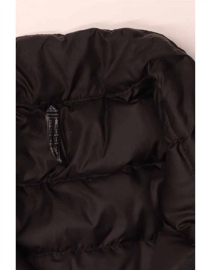 Adidas Damen Wattierte Jacke UK 24/26 2XL Schwarz Polyester