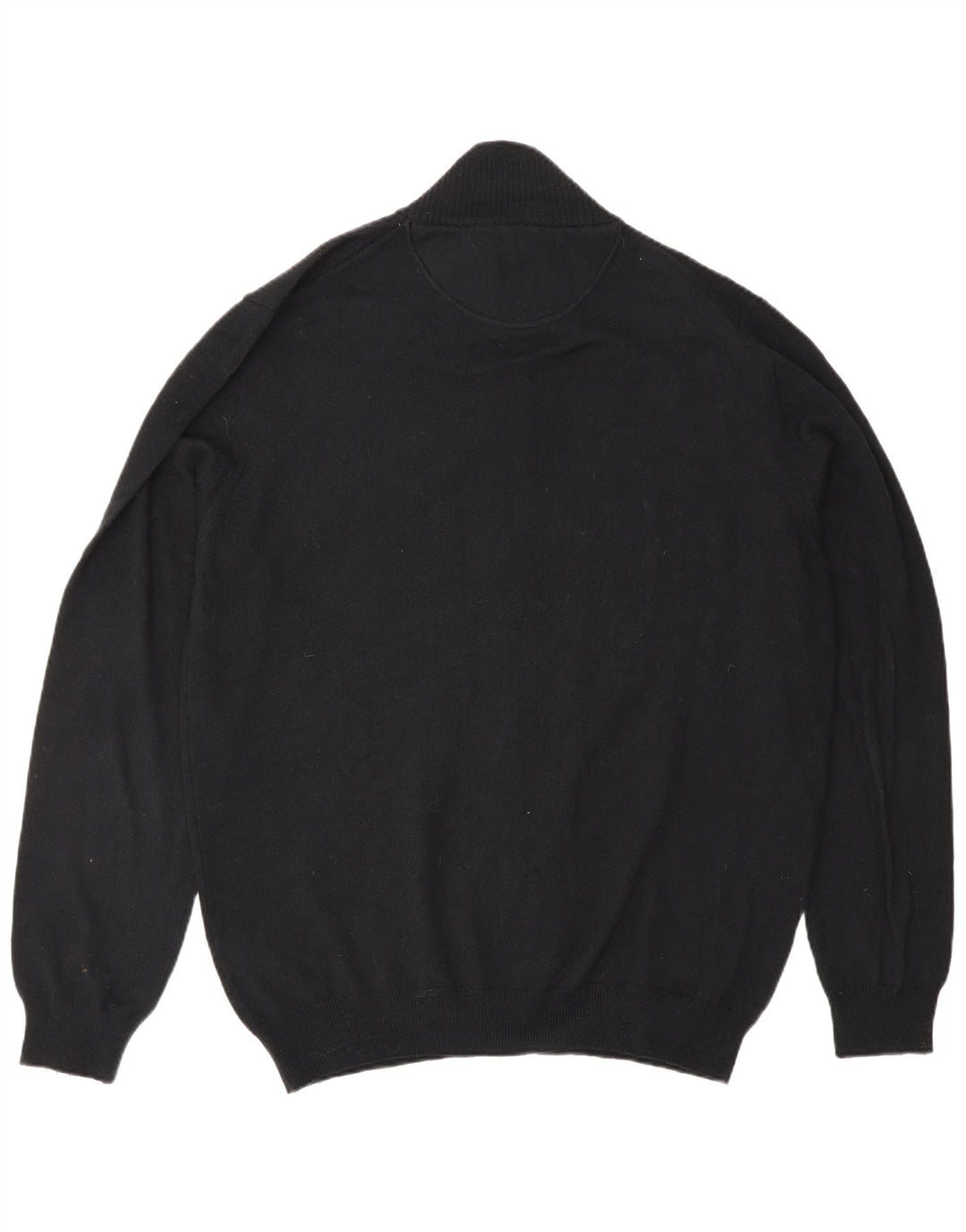 TRUSSARDI JEANS Herren Strickjacke 3XL Schwarze Wolle