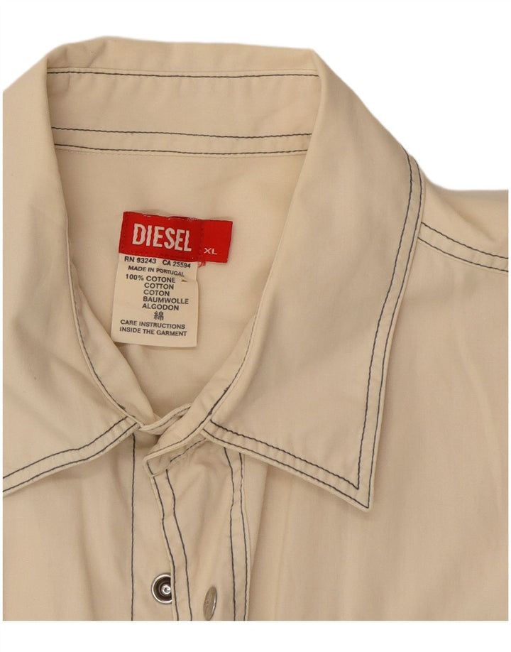 Diesel Herrenhemd XL Off White