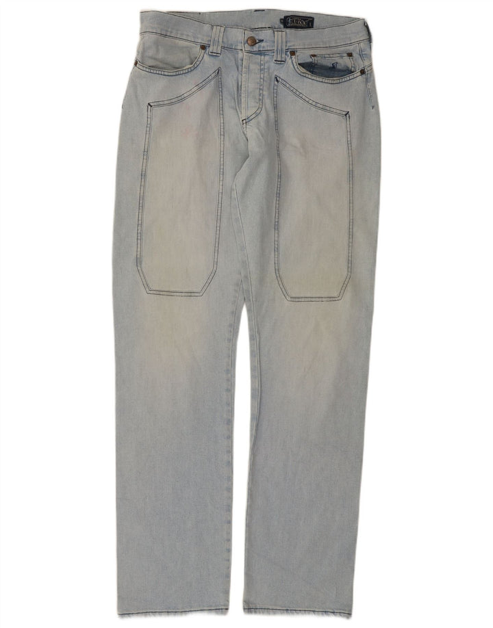 Jeckerson Herren Straight Jeans W34 L33 Blau