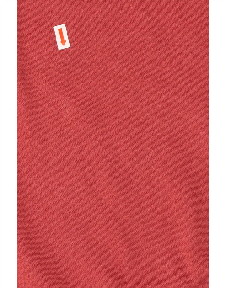 NIKE Damen-Sweatshirt in Übergröße mit Grafik und Reißverschluss am Hals, Gr. 10, Größe S, Rosa