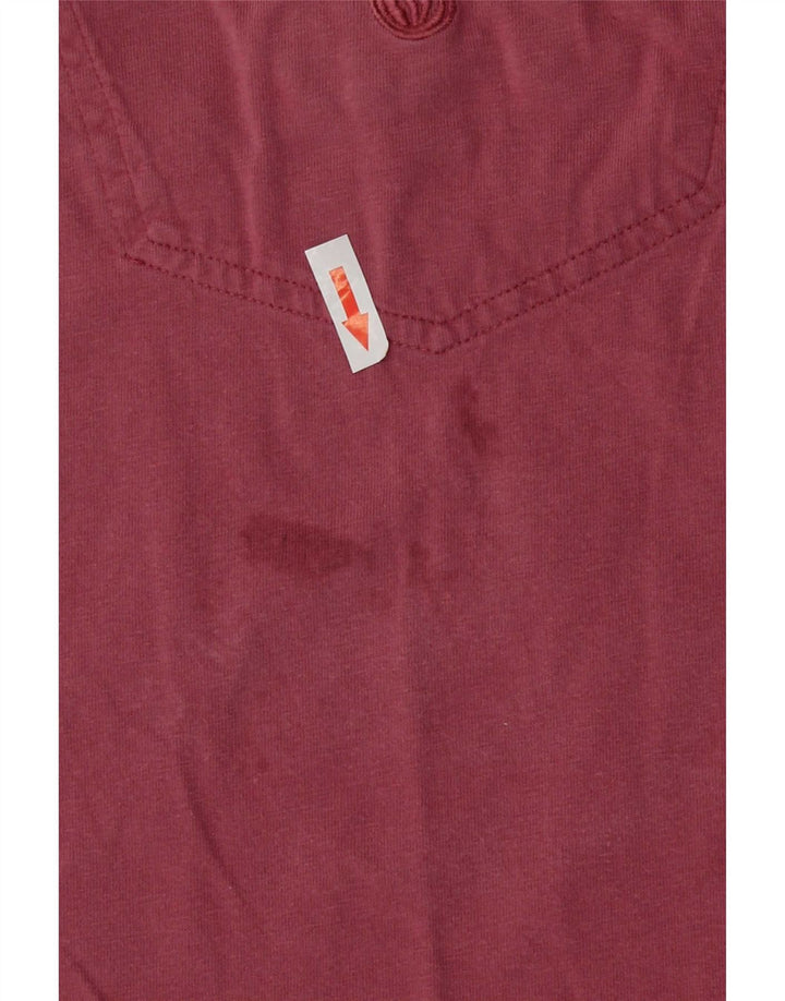 Fat Face Herren-T-Shirt mit Grafik, Größe L, aus roter Baumwolle