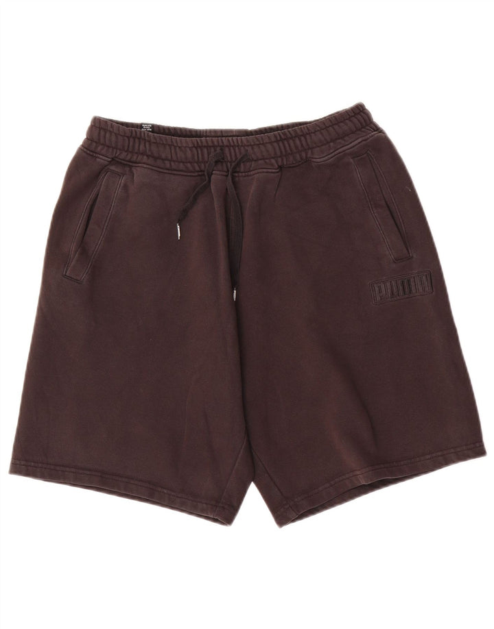 Puma Herren Graphic Sport Shorts Medium Schwarz