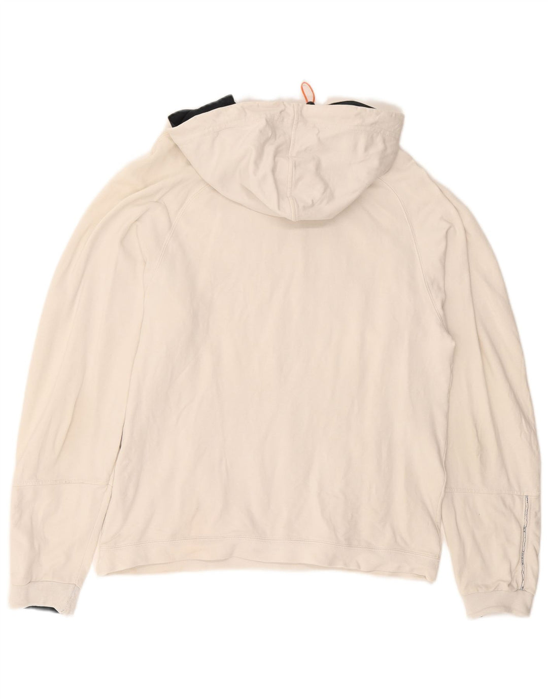 CHAMPION Herren-Kapuzenpullover mit Grafik, Medium, gebrochenes Weiß