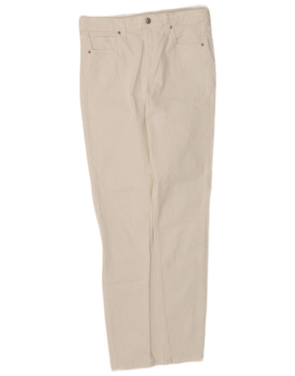 Topshop Damen Jamie Skinny Jeans W30 L30 Weiße Baumwolle