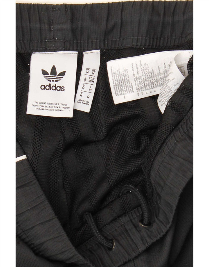 Adidas Herren-Trainingshose, Jogginghose, Mittelschwarz, Farbblock-Polyester