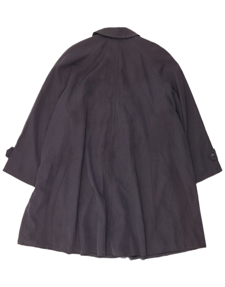 Marks & Spencer Damen-Trenchcoat in Übergröße, Gr. 10, Marineblau, Modal