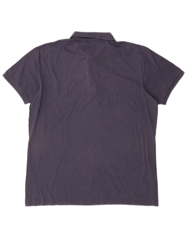 Lacoste Herren Poloshirt Größe 7 2XL Marineblau