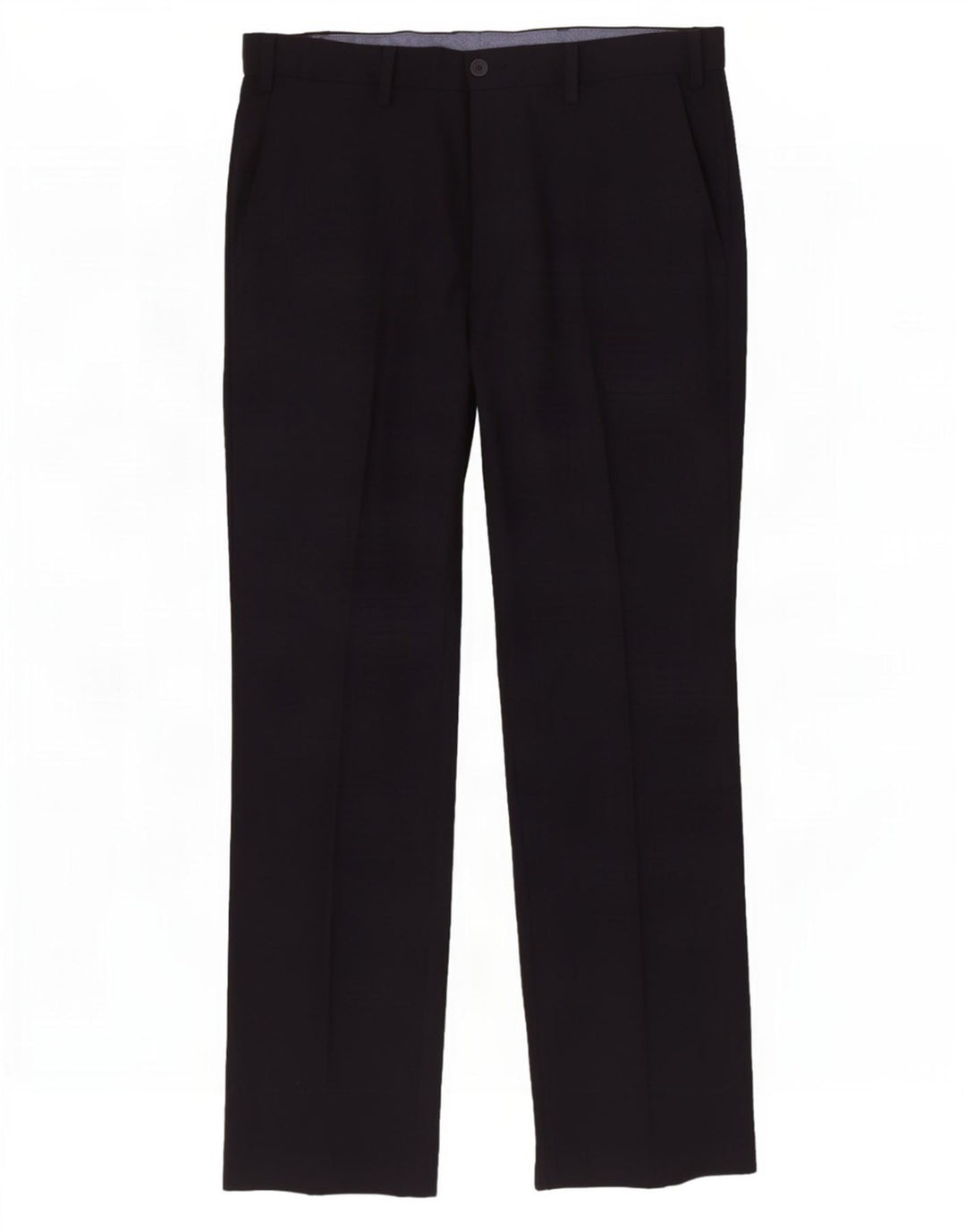 Marks & Spencer Herren-Chinohose, normal, W34, L31, Marineblau, Polyester