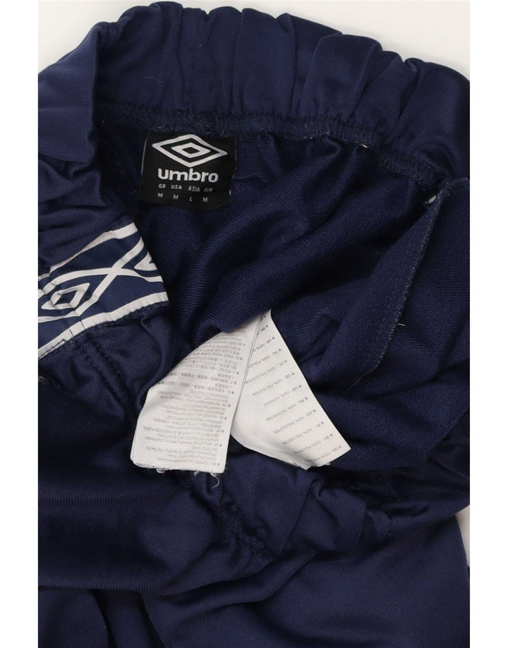 Umbro Herren-Trainingshose mit Grafik, mittelgroß, marineblau, geometrisch, Polyester