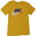 Nike Herren-T-Shirt mit Grafik, Größe S, Gelb, Baumwolle