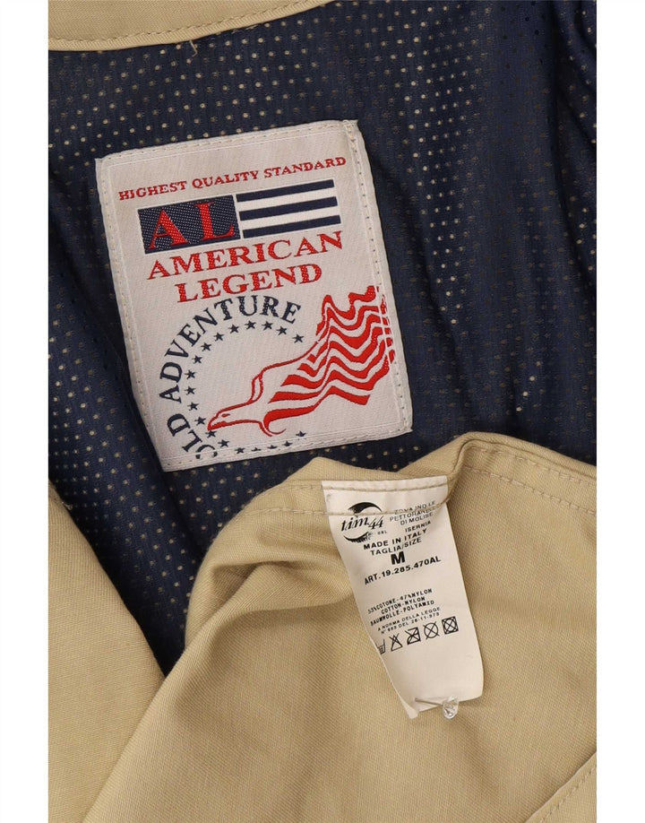 American Legend Herren-Utility-Jacke, UK 38, mittelbeige Baumwolle