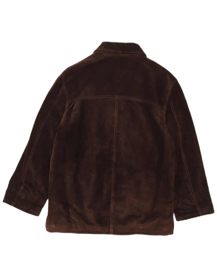 Vintage Herren Wildlederjacke IT 44 XS Braun