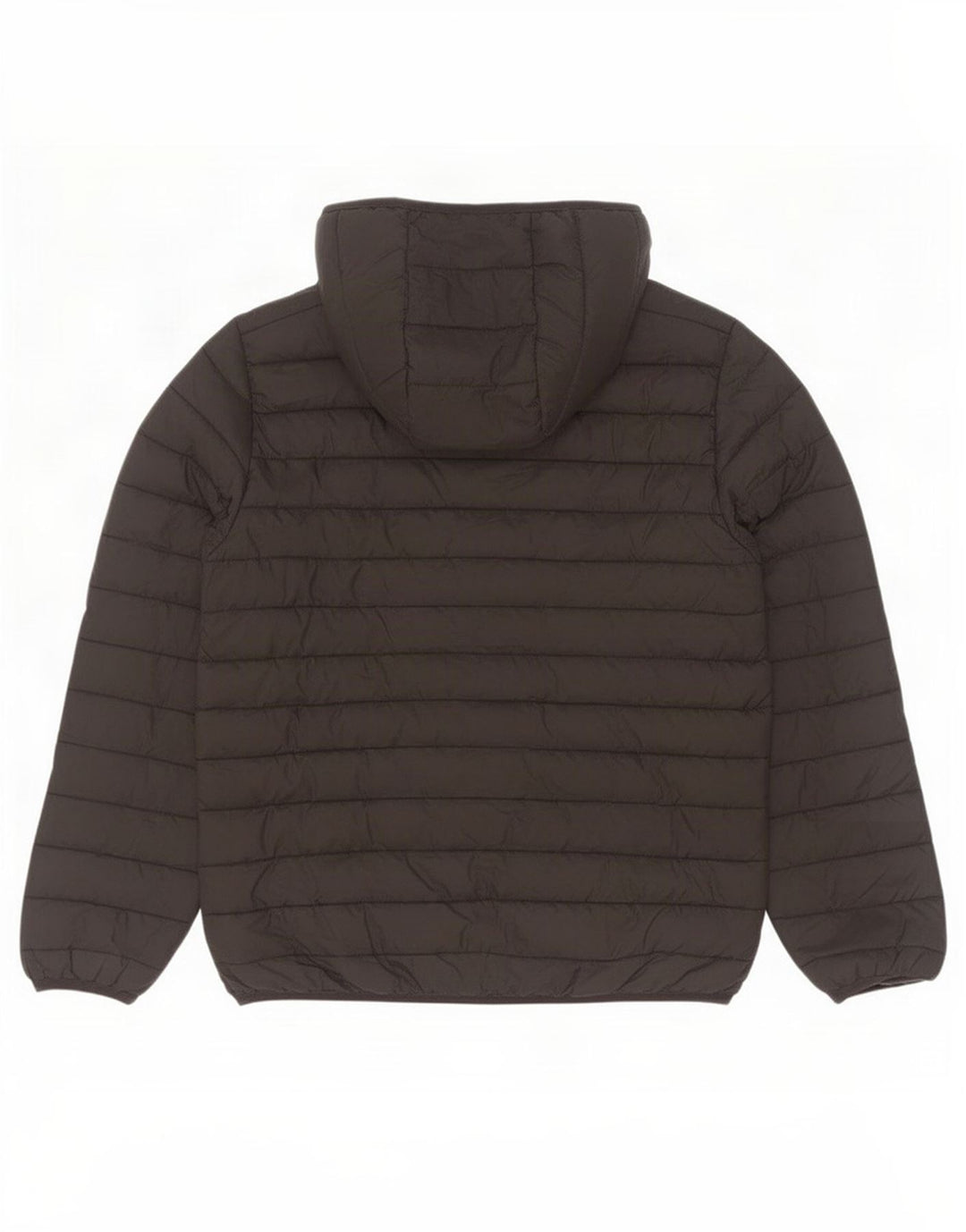 Champion Wattierte Jacke mit Kapuze für Jungen, 11–12 Jahre, Größe L, Schwarz, Polyester