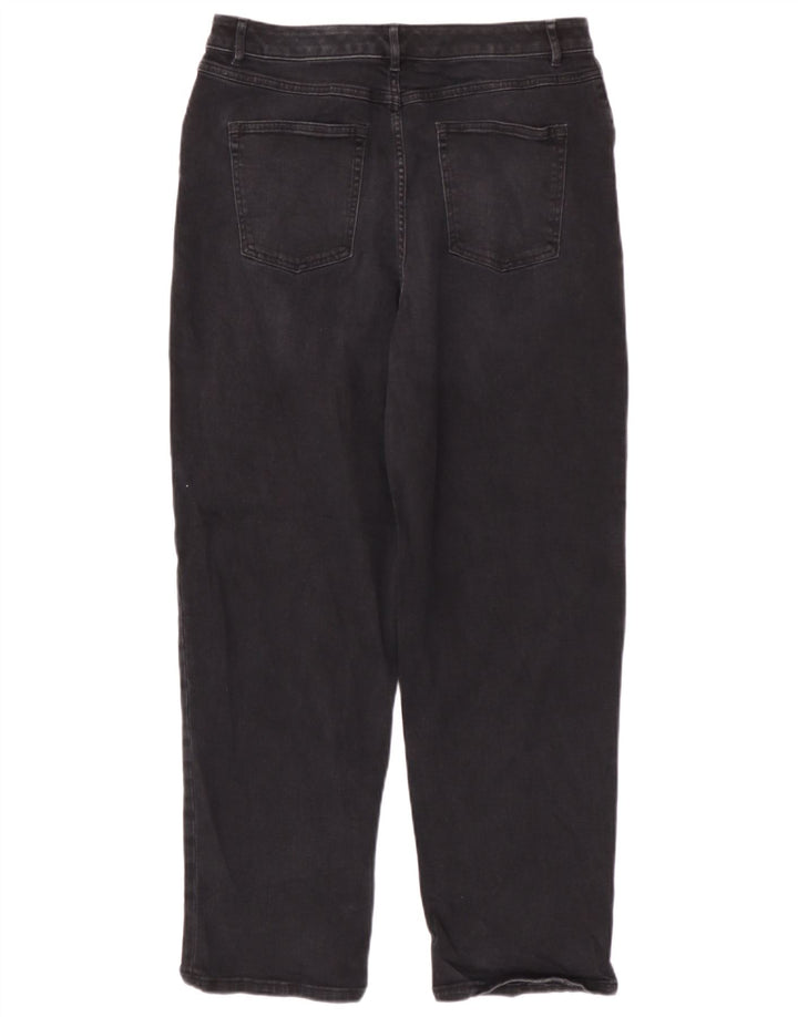 Marks & Spencer Damen Autograph Tapered Jeans UK 12 Medium W32 L29 Grau