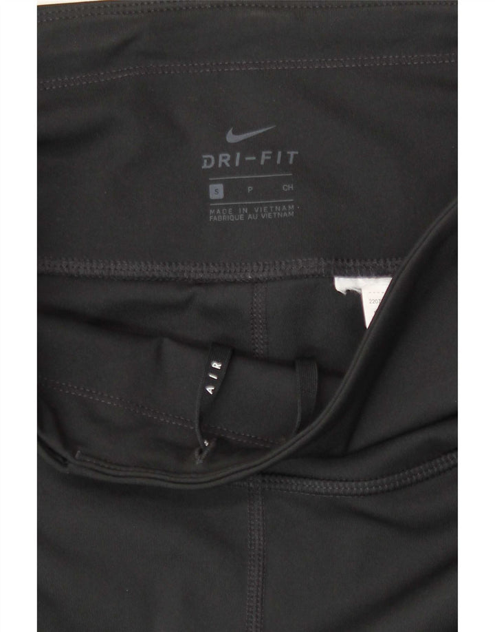 Nike Damen Dri Fit Graphic Leggings UK 8 Small Schwarz