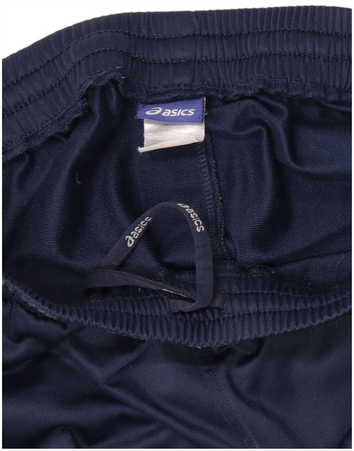 Asics Trainingshose für Jungen, 13–14 Jahre, Größe L, Marineblau, Polyester