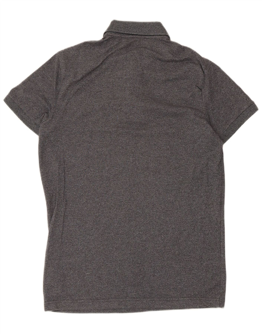 Hollister Herren-Poloshirt, kleine graue Baumwolle