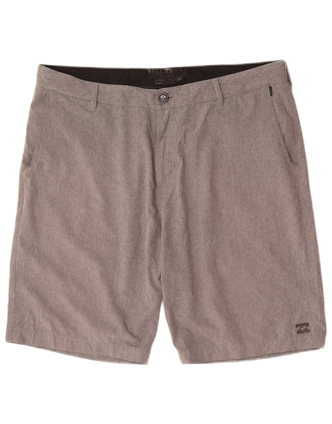 Billabong Herren Chinoshorts W36 Large Grau Polyester