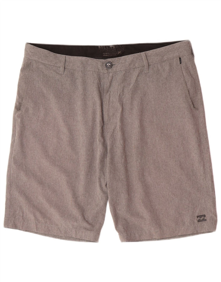 Billabong Herren Chinoshorts W36 Large Grau Polyester