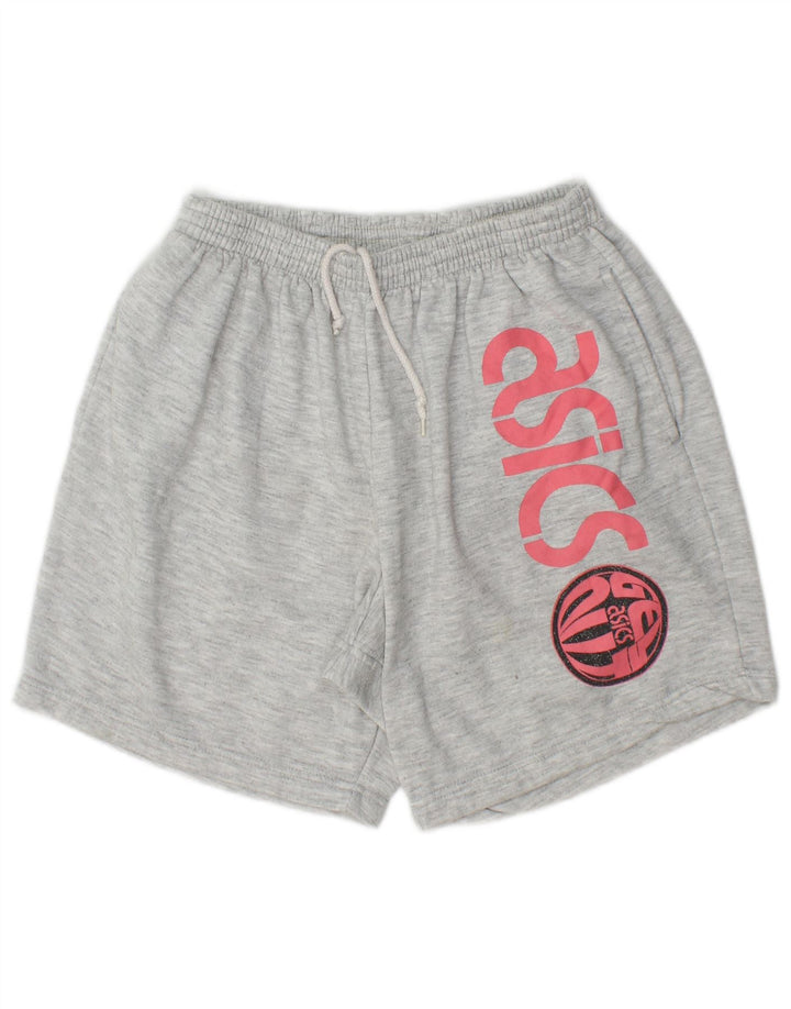 Asics Herren Graphic Sport Shorts Small Grau Polyester