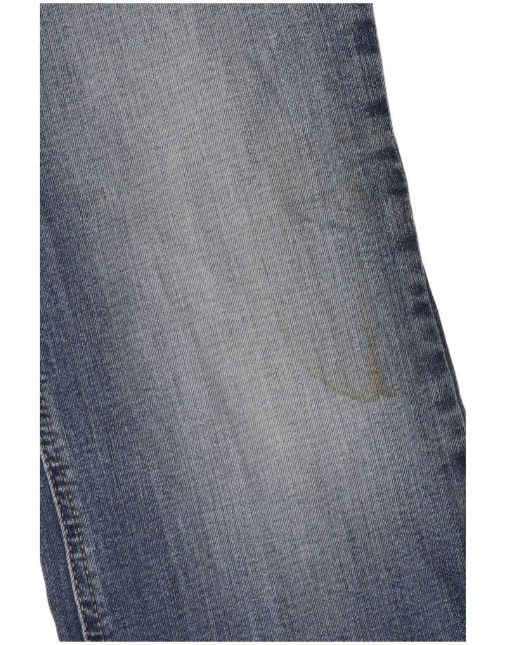 Tommy Hilfiger Damen Bootcut Jeans W28 L30 Blaue Baumwolle