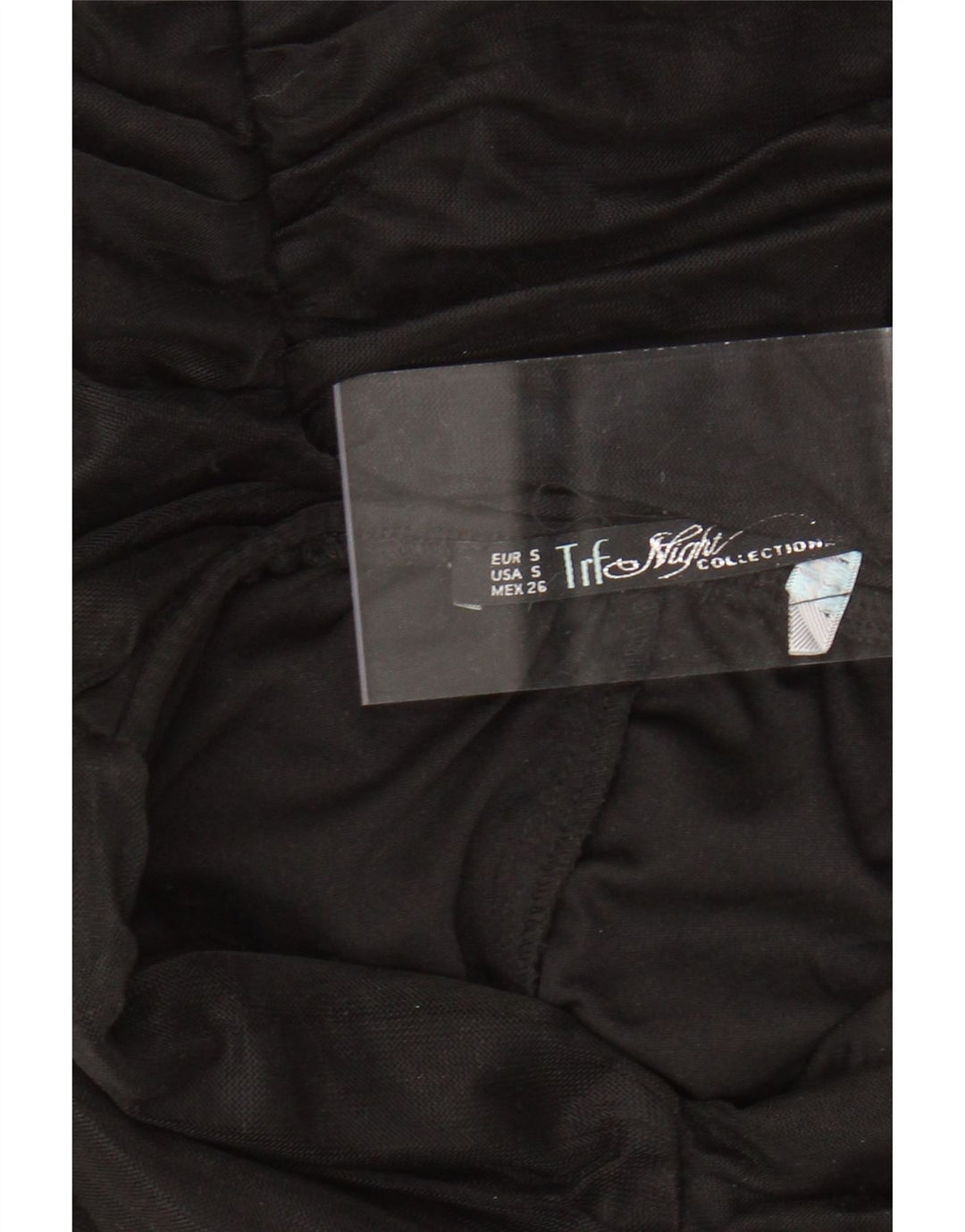 Trägerloses, figurbetontes Damenkleid von ZARA, Größe S, Schwarz