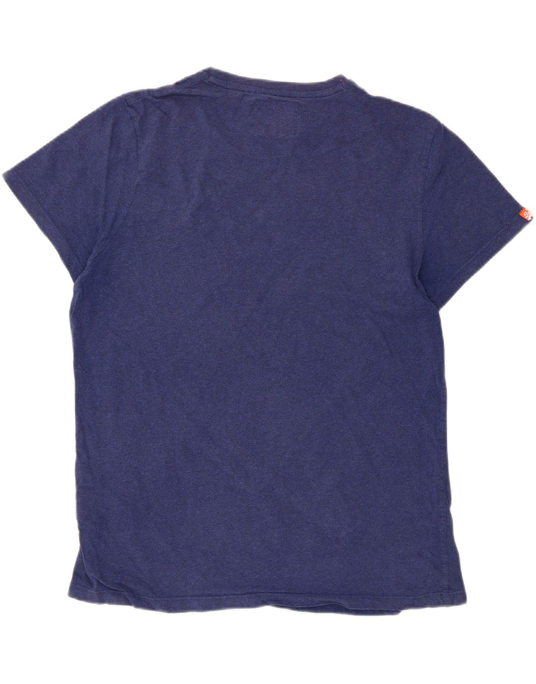 Superdry Herren T-Shirt Top XL Marineblau Baumwolle
