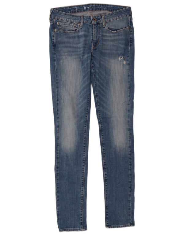 Levi's Damen Slight Curve Modern Rise Skinny Jeans W30 L34 Blaue Baumwolle