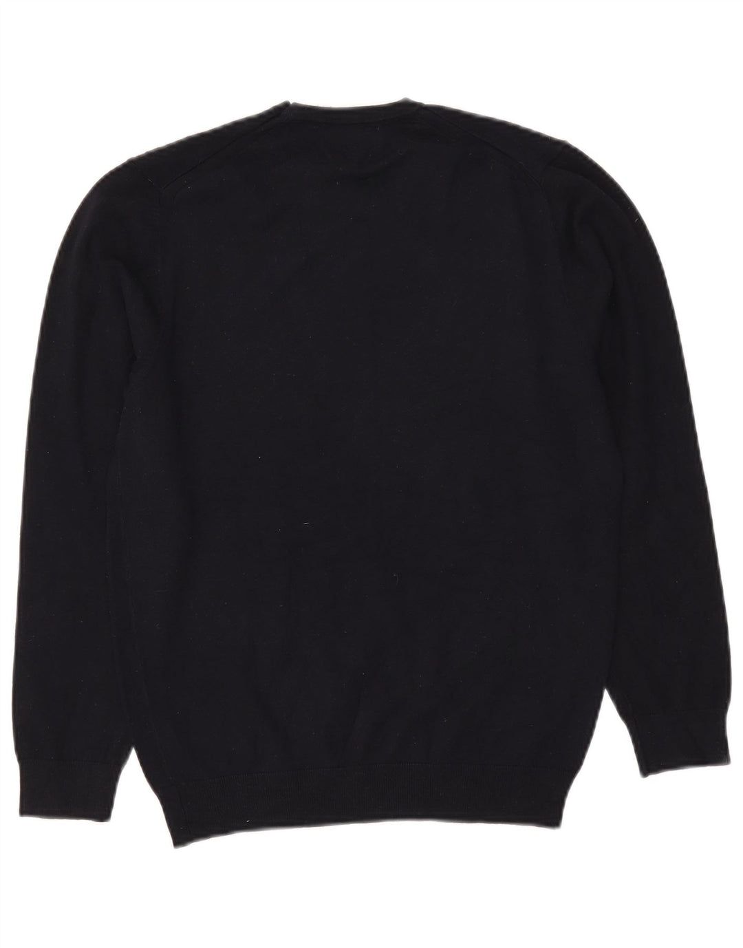 Zara Herren-Pullover mit Rundhalsausschnitt, Größe S, Marineblau
