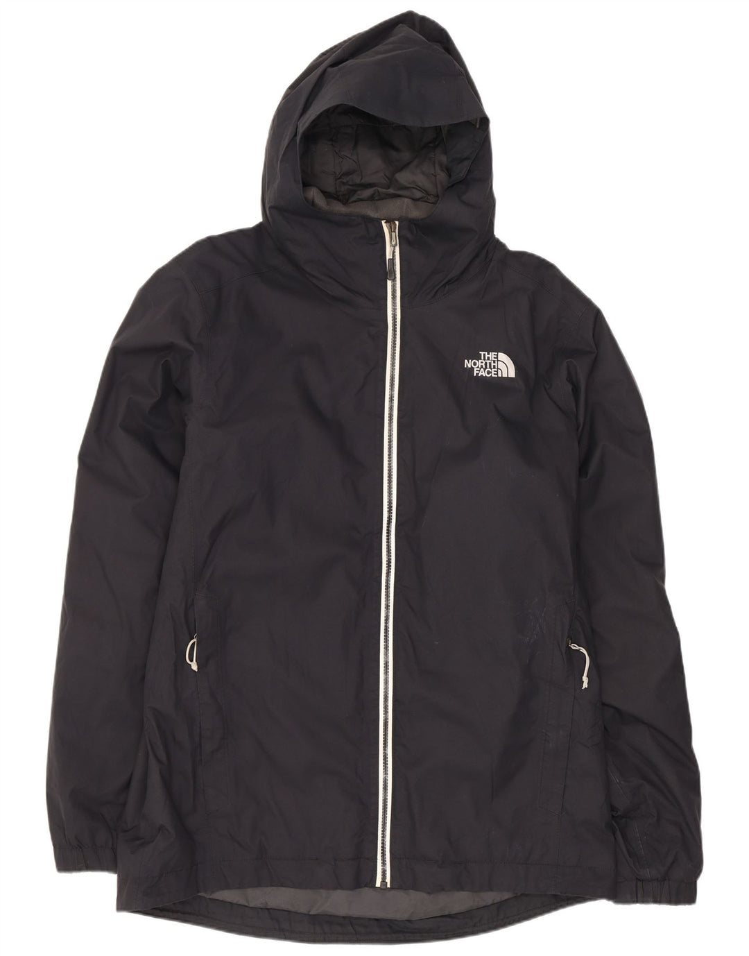 The North Face Herren-Windbreakerjacke mit Kapuze, UK 38, Mittelschwarz, Polyester