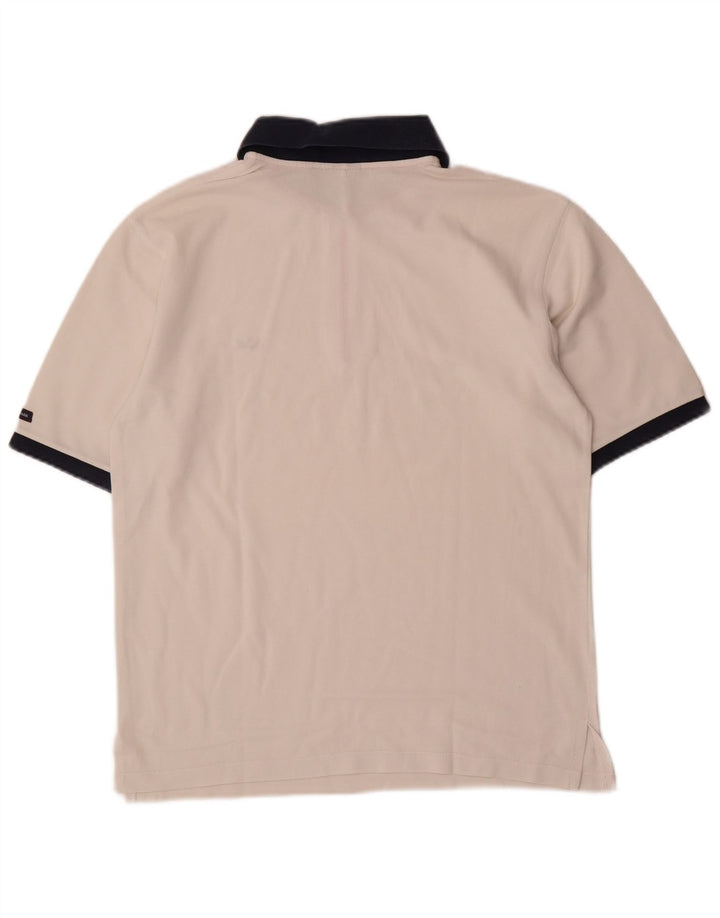 Paul & Shark Herren-Poloshirt, Mittelweiß, Farbblock