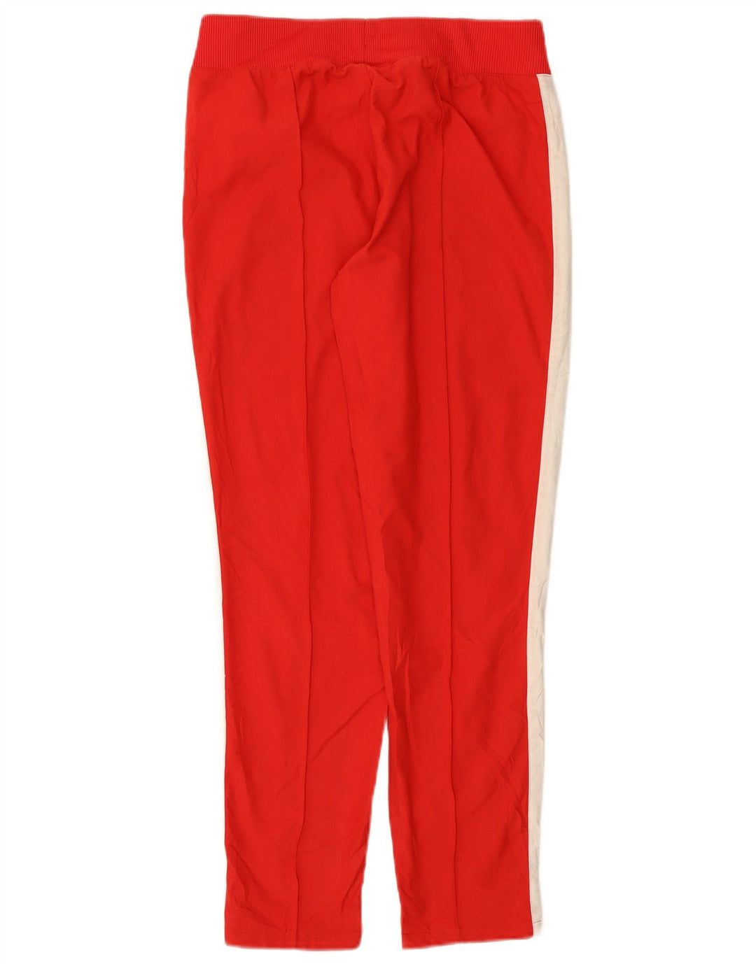 Puma Damen-Trainingshose UK 12 Mittelrotes Colourblock-Polyester