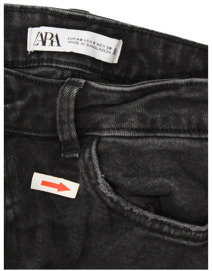 Zara Damen Skinny Jeans EU 40 Medium W30 L27 Grau