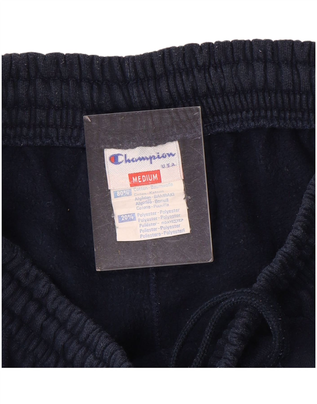 Champion Herren-Trainingshose aus mittelblauer, marineblauer Baumwolle