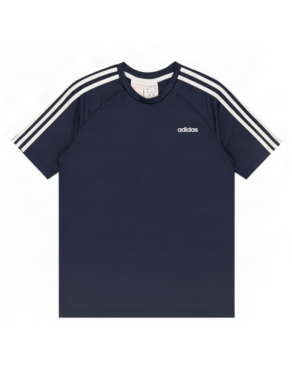 Adidas Jungen Climalite T-Shirt Top 13-14 Jahre Marineblau Polyester
