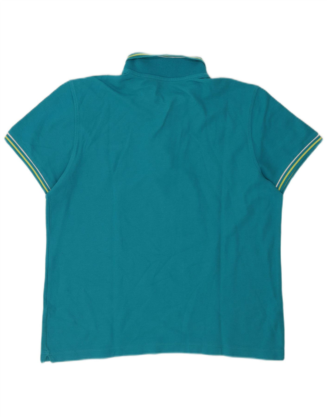 Lotto Herren-Poloshirt, groß, blau gestreift