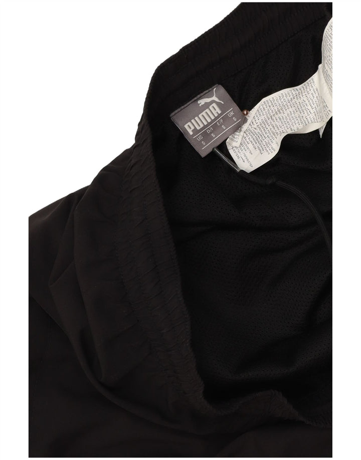 PUMA Herren-Trainingshose, Größe S, Schwarz, Polyester
