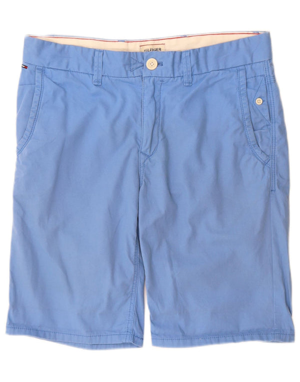 Tommy Hilfiger Herren Chinoshorts W32 Große blaue Baumwolle
