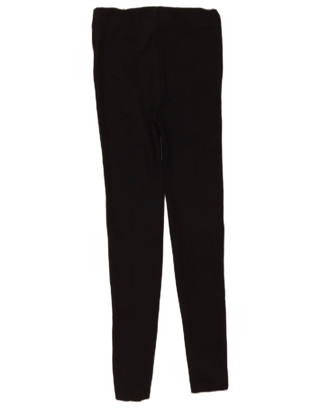 Zara Damen Leggings UK 12 Medium Schwarz Polyester
