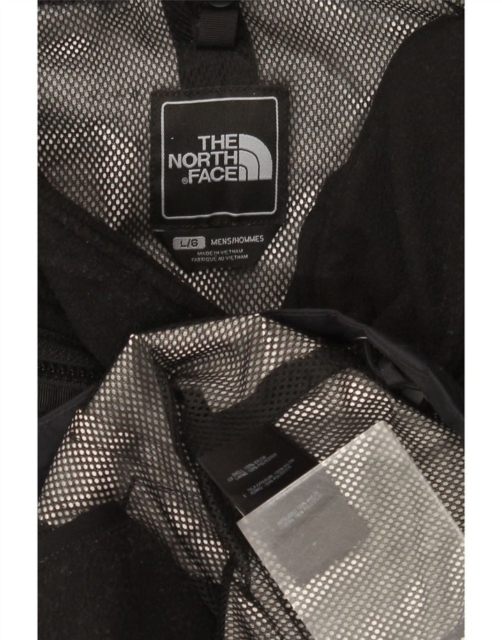 The North Face Herren-Regenjacke mit Kapuze, UK 40, großes schwarzes Nylon